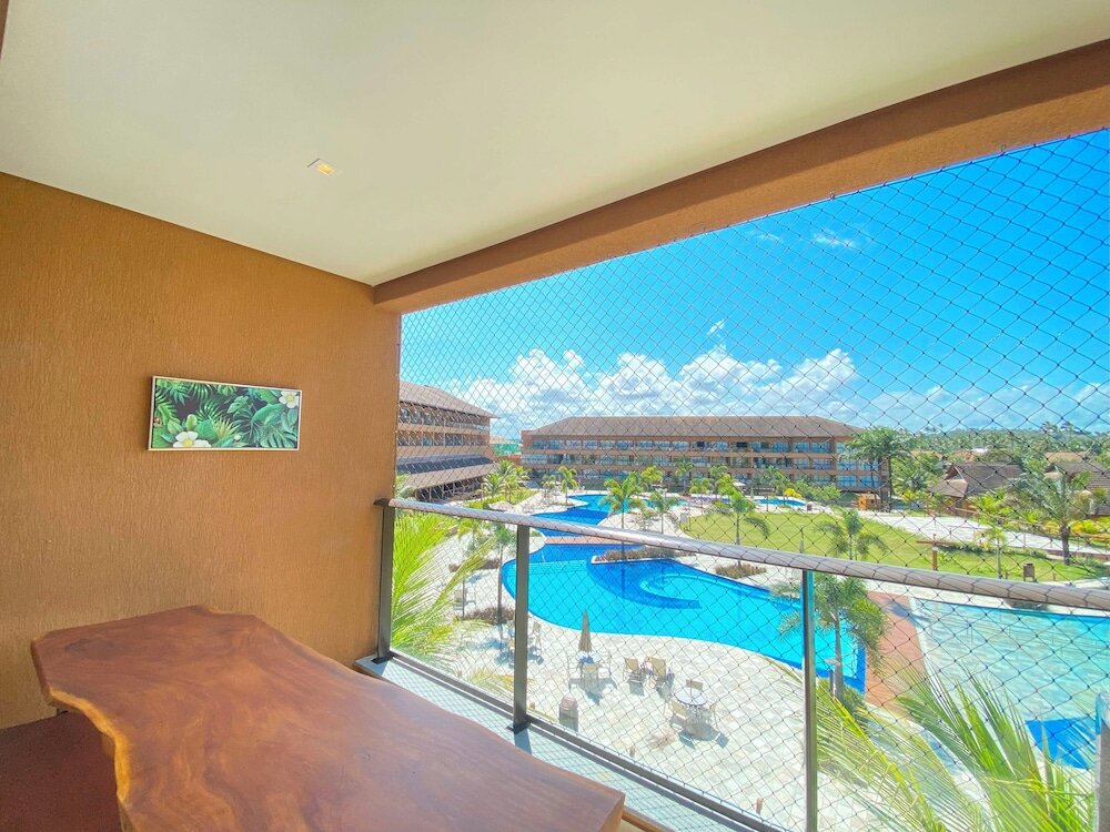 Familie Apartment mit Poolblick Eco Resort - Igrejinha de Carneiros