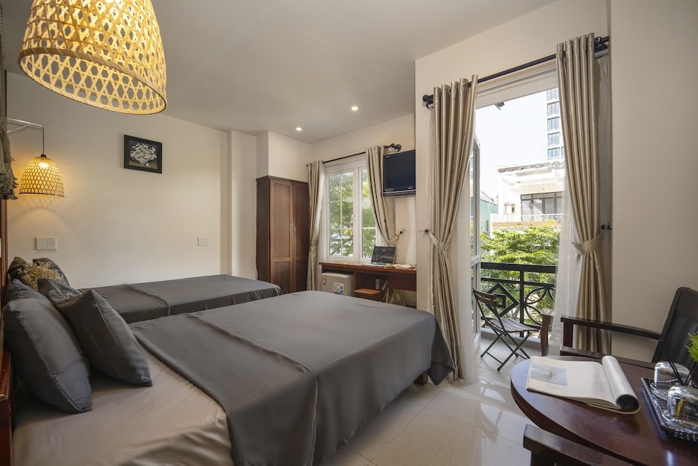 Superior Doppel Zimmer mit Balkon und mit Stadtblick Rustic Hotel Da Nang