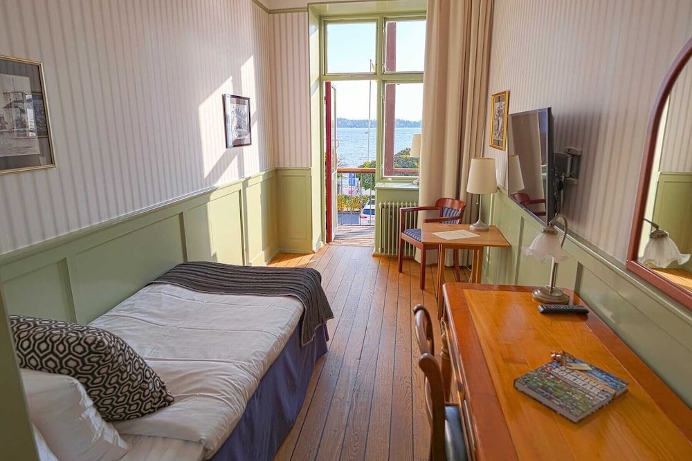 Одноместный номер Standard с балконом и с видом на океан Waxholms Hotell