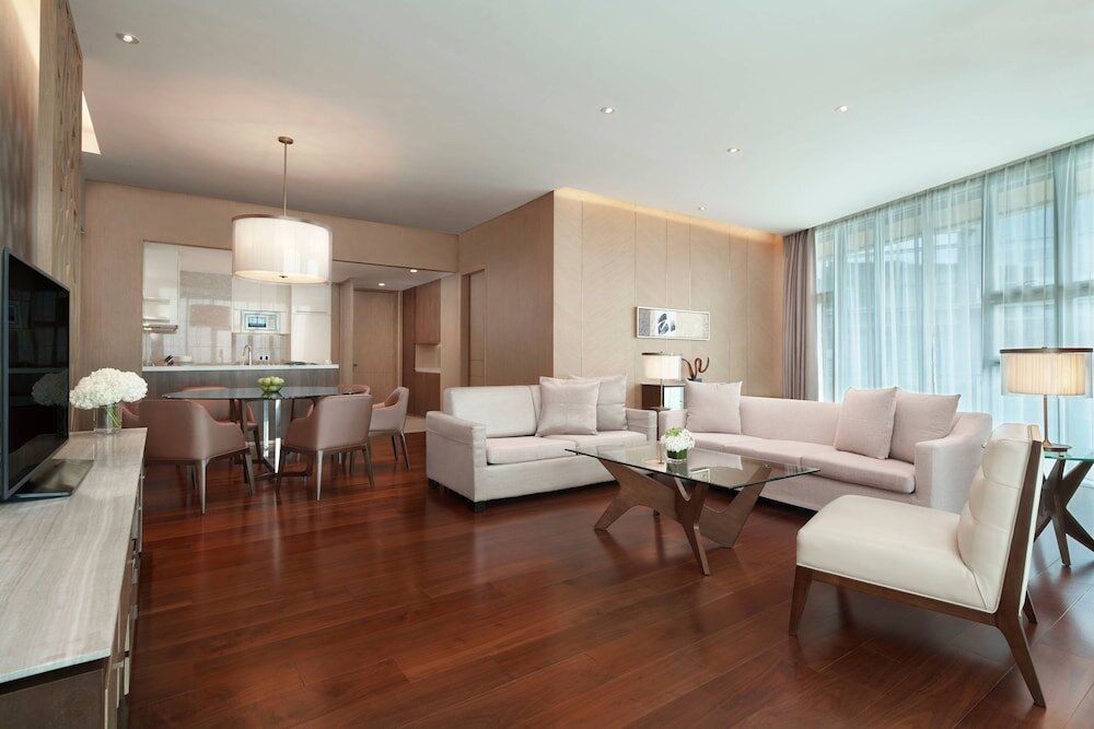 Апартаменты с 3 комнатами с балконом и с видом на город The OCT Harbour, Shenzhen - Marriott Executive Apartments
