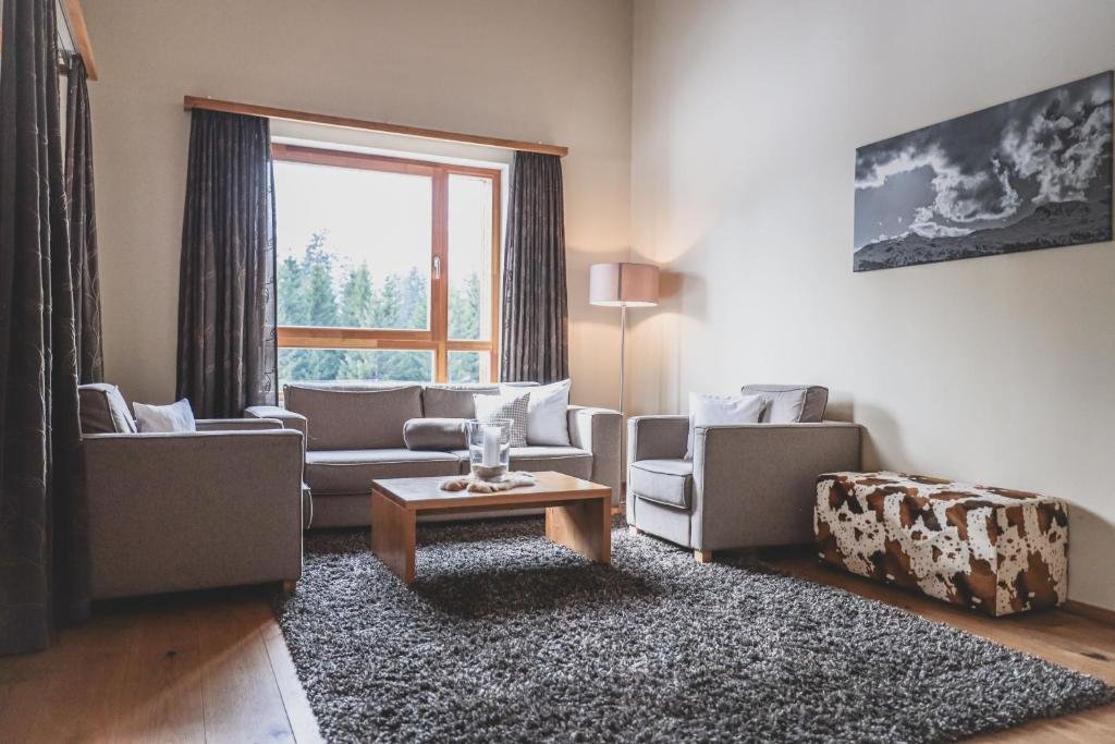 Апартаменты Deluxe с 2 комнатами Priva Alpine Lodge Lenzerheide