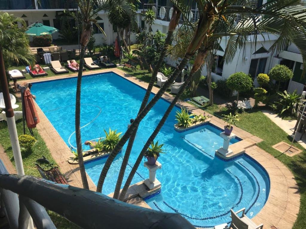 Бунгало с красивым видом из окна Villa das Mangas Garden Hotel