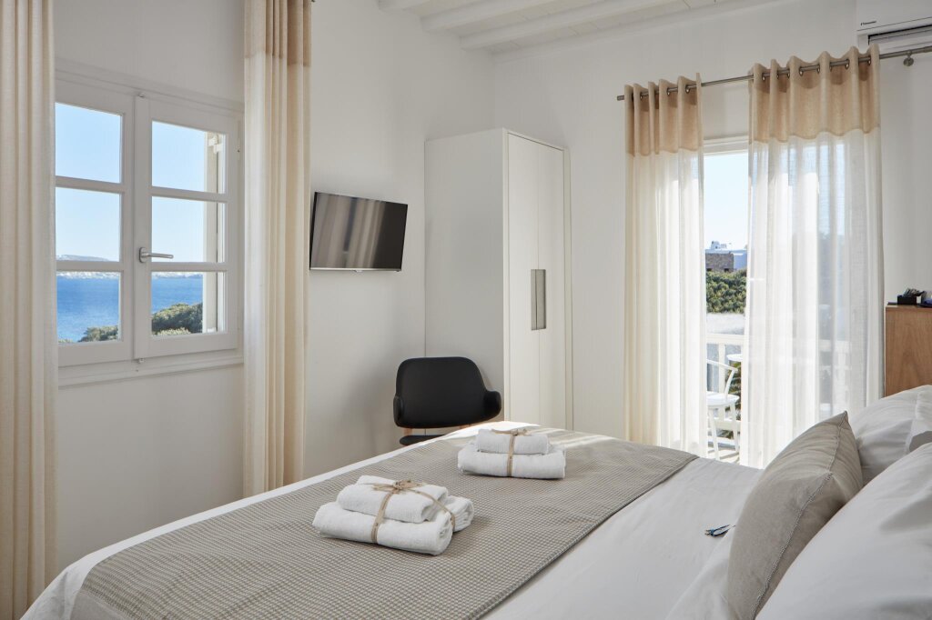 Superior Doppel Zimmer mit Meerblick Mykonos Princess Hotel