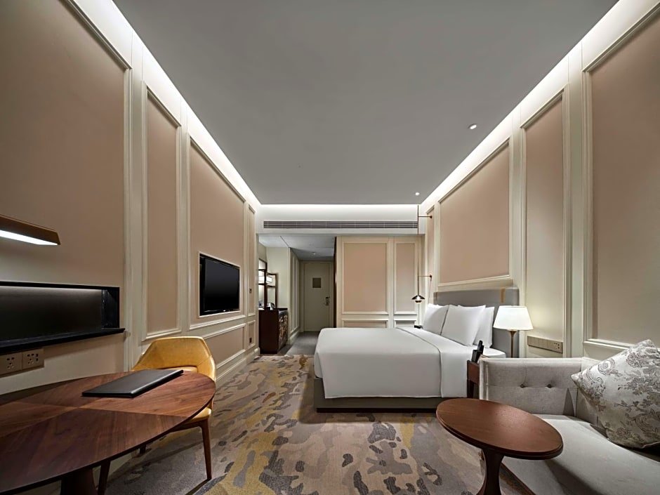 Habitación doble De lujo con balcón Hollick Hotel Wen'an Tapestry Collection by Hilton