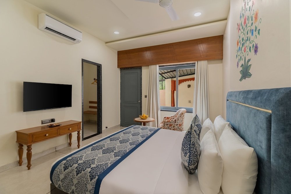 Habitación doble De lujo 1 dormitorio con vista Traavista Aravali Mahal