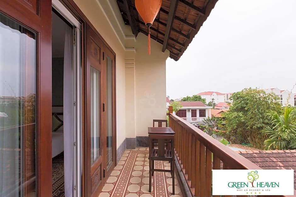 Deluxe famille chambre avec balcon Green Heaven Hoi An Resort and Spa