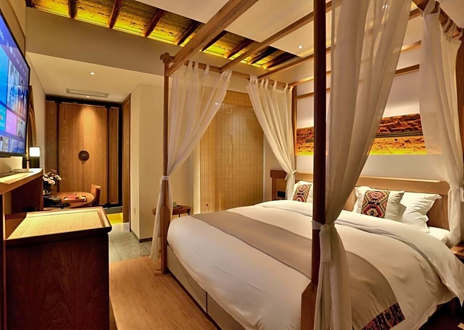 Номер Standard SuoXiShanJu Light luxury Resort Hotel
