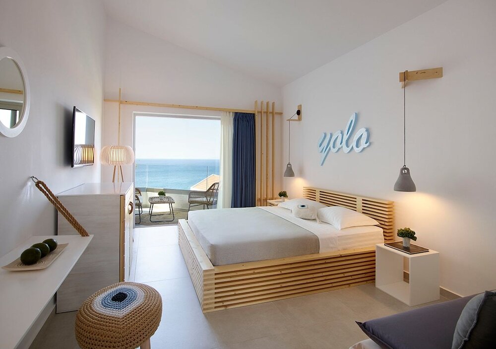 Одноместный номер Standard с балконом и с видом на море Proteas Blu Resort