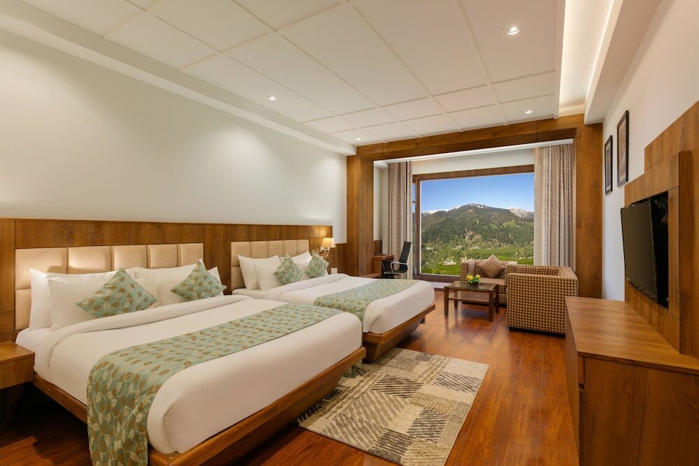 Premier Family room with balcony and with view The Orchid Manali