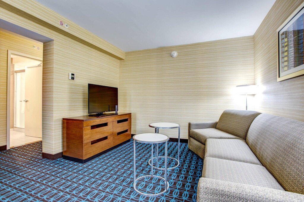 Suite doble 1 dormitorio Fairfield Inn & Suites Springfield Holyoke