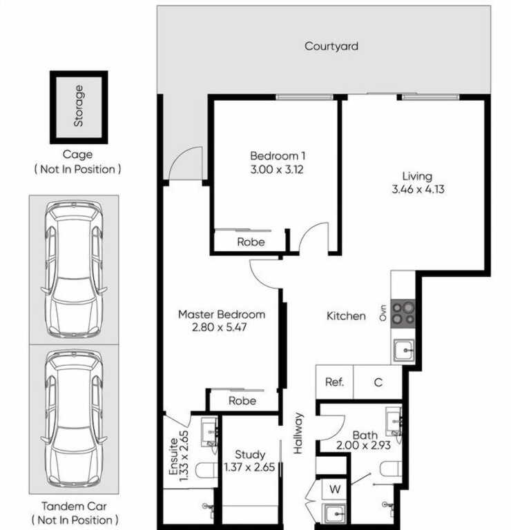 Апартаменты StayCentral - Hawthorn East - Study, 2 Car spaces