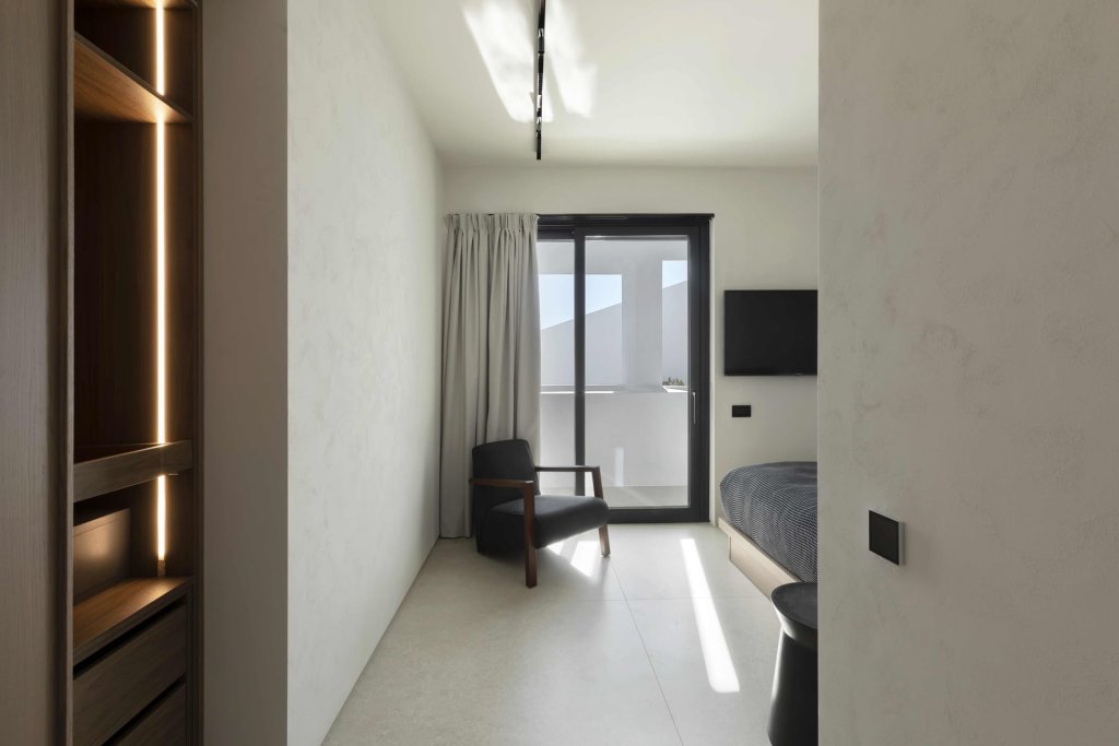 Habitación doble Superior CUBIC Mykonos Seafront Design Suites