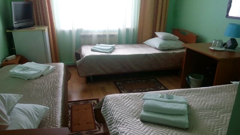 Bett im Wohnheim 2 Schlafzimmer Hotel Nadezhda