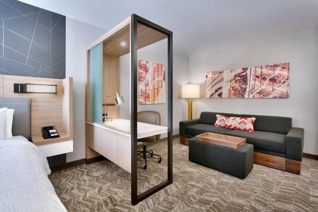 Двухместный люкс с видом на город SpringHill Suites by Marriott Salt Lake City Sugar House