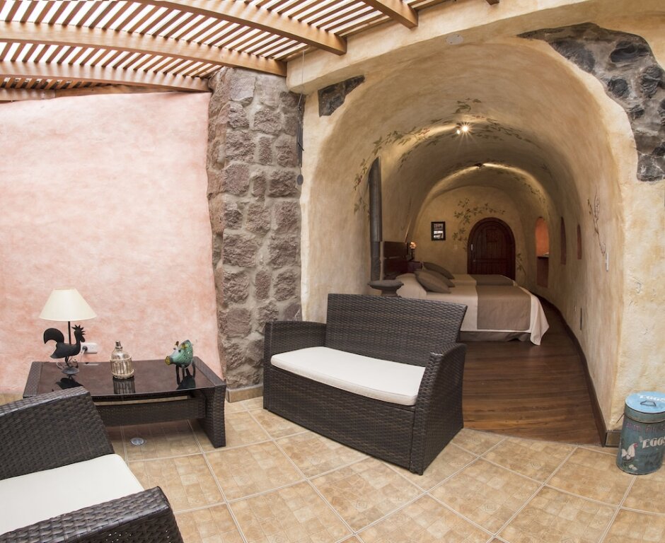 Standard Dreier Zimmer mit Balkon und mit Blick auf die Bucht Hacienda Las Cuevas Terra Lodge