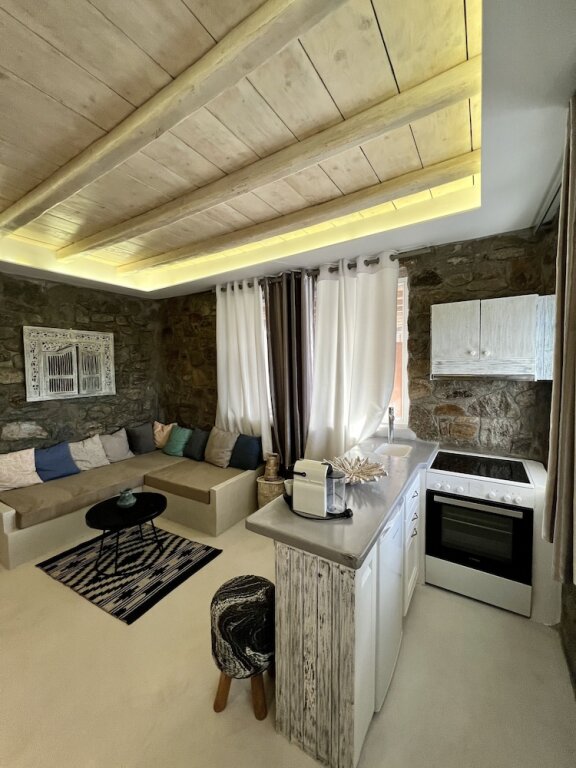 Deluxe Apartment 1 Schlafzimmer mit Blick Mykonos Village