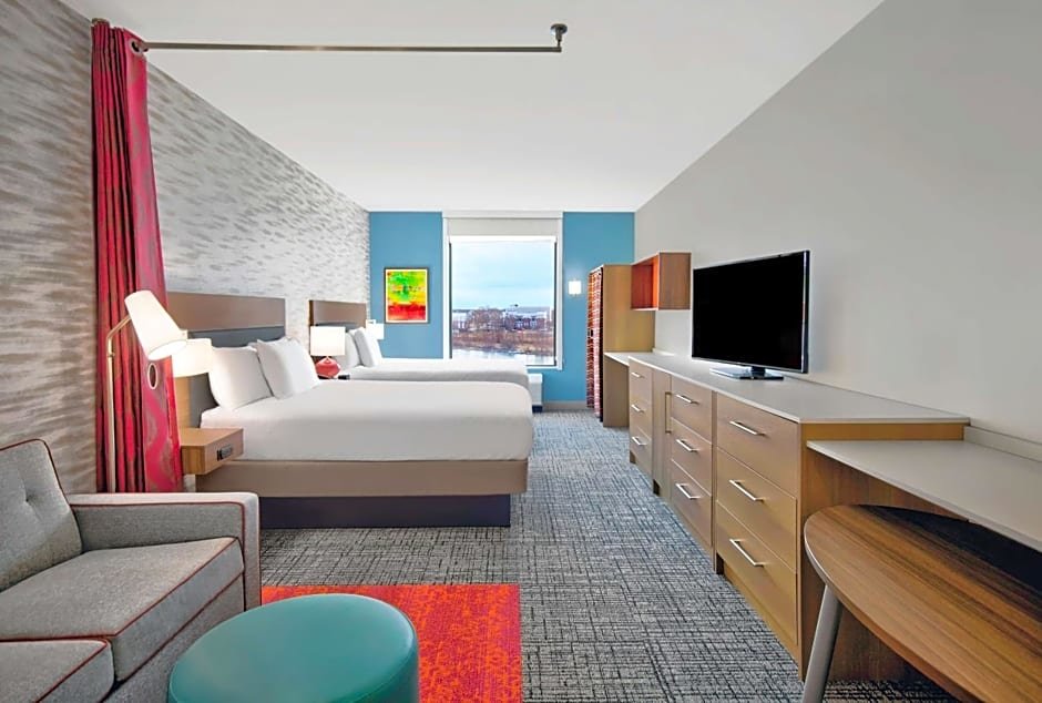Suite cuádruple con vista al agua Home2 Suites By Hilton Whitestown Indianapolis NW