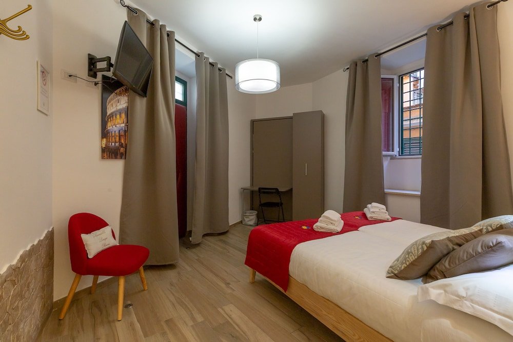 Confort chambre Flatinrome Trastevere Deluxe Rooms - Green Patio