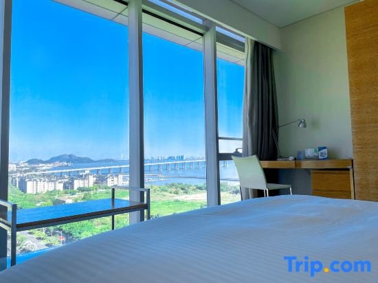 Suite 2 dormitorios con vista al mar Guangzhou Nansha Pearl River Delta World Trade Center Tower