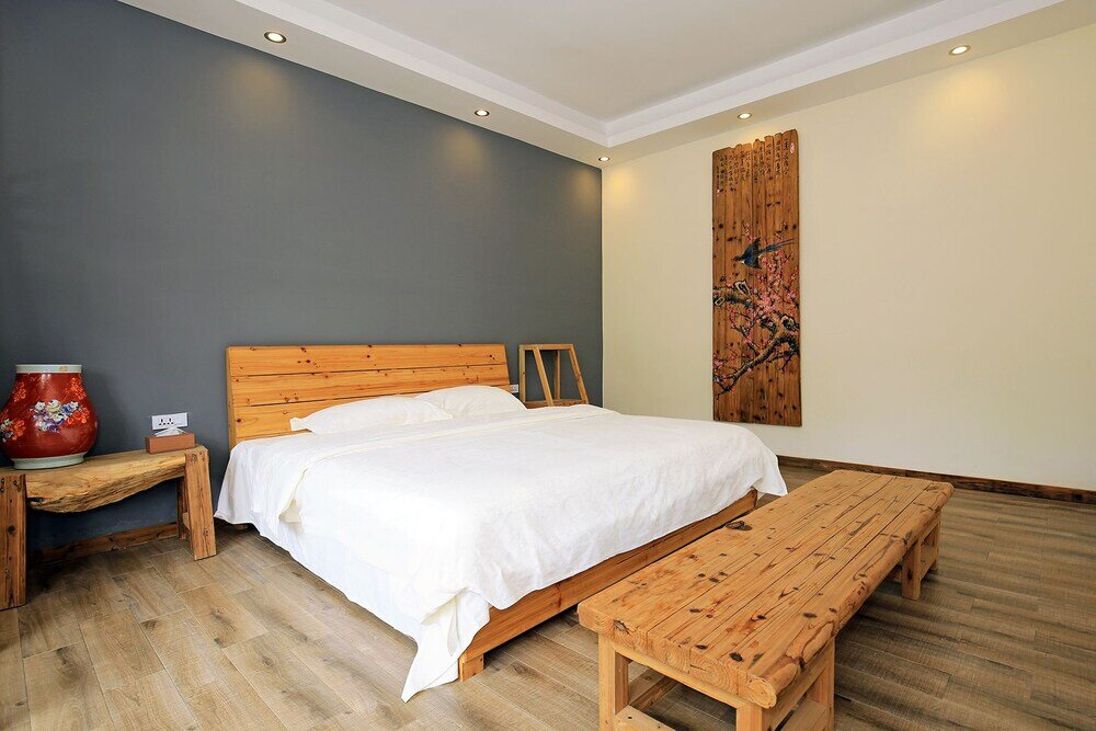 Deluxe double chambre avec balcon et Vue montagne Ivy Inn Yangshuo