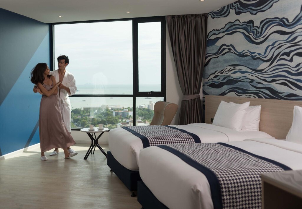 Номер Deluxe с видом на море Brighton Grand Hotel Pattaya - SHA Extra Plus