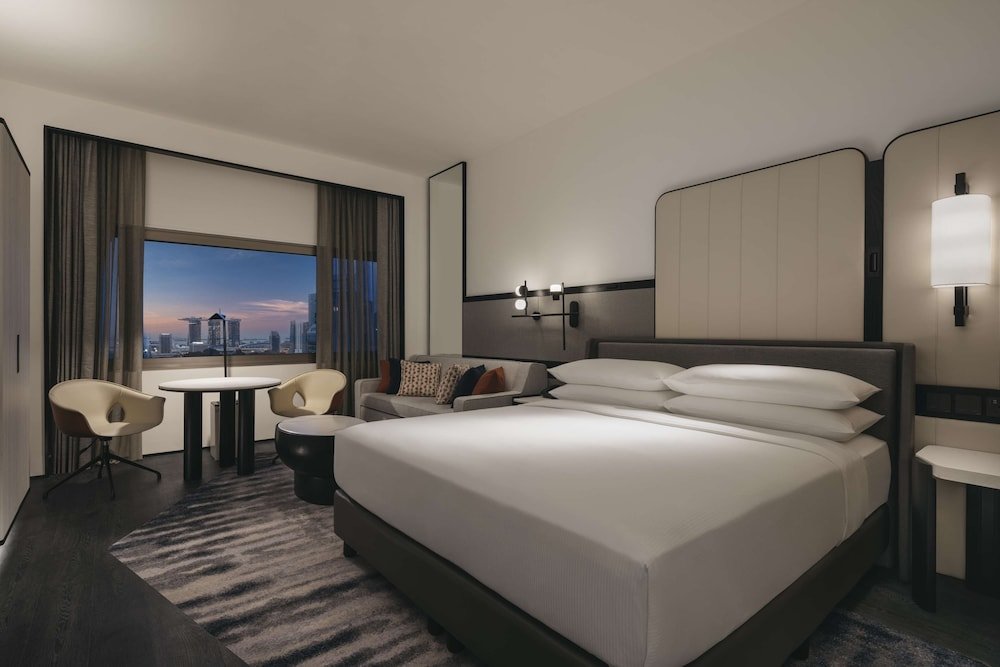 Standard double chambre Vue panoramique Hilton Singapore Orchard