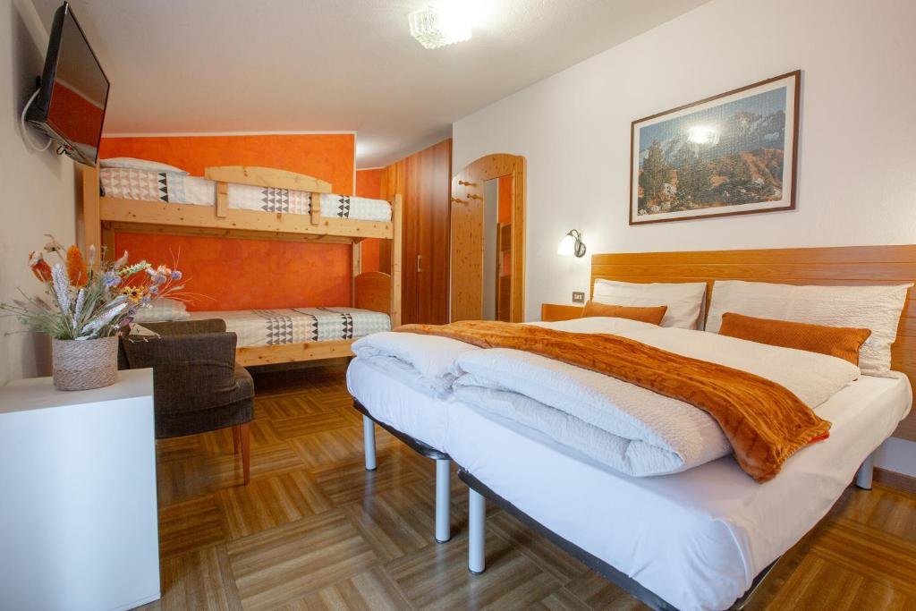 Standard quadruple chambre Hotel Biancospino