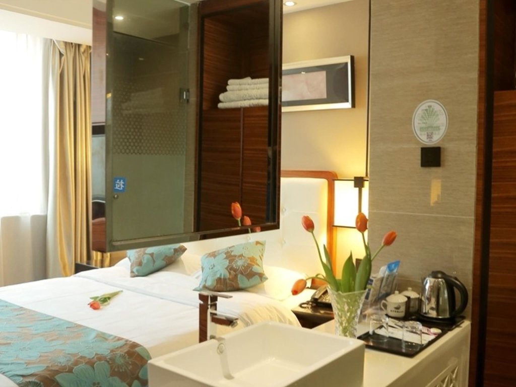 Standard Dreier Zimmer GreenTree Inn Shanxi Taiyuan Jianshe S) Road Inner Ring Express Hotel