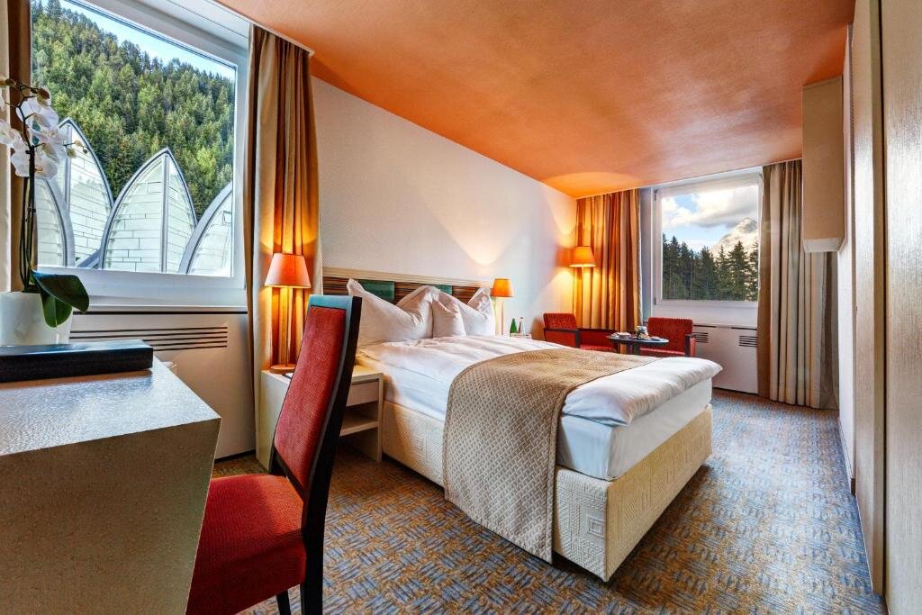 Одноместный номер Standard Tschuggen Grand Hotel - The Leading Hotels of the World
