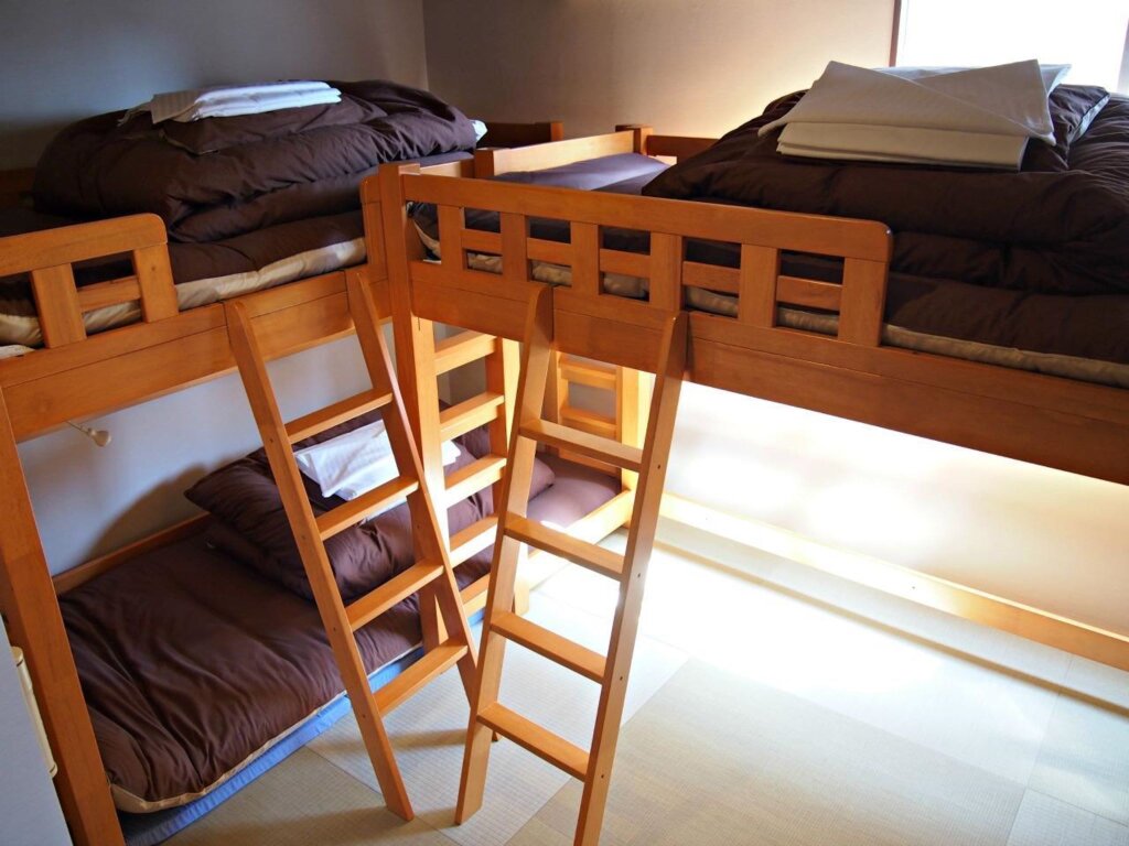 Bed in Dorm (male dorm) Fukuoka Hana Hostel
