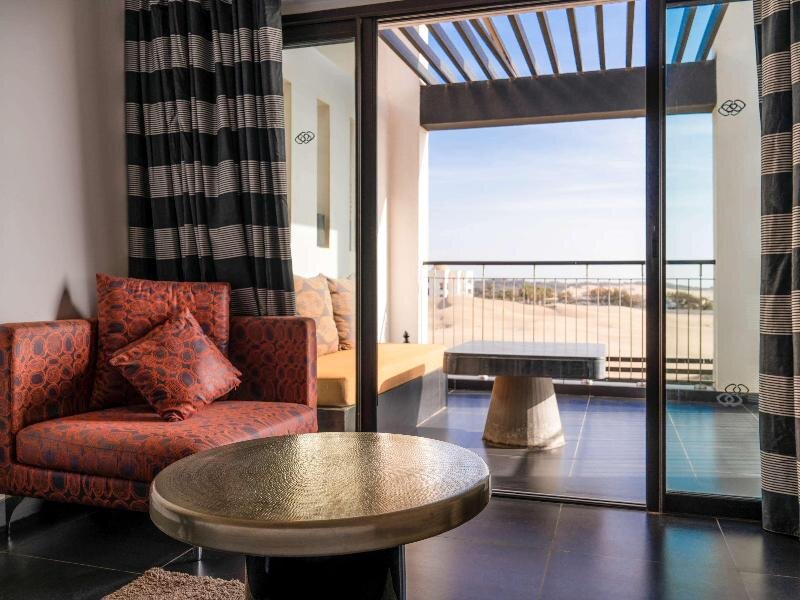 Двухместный номер Deluxe с балконом и с частичным видом на море Sofitel Agadir Thalassa Sea & Spa