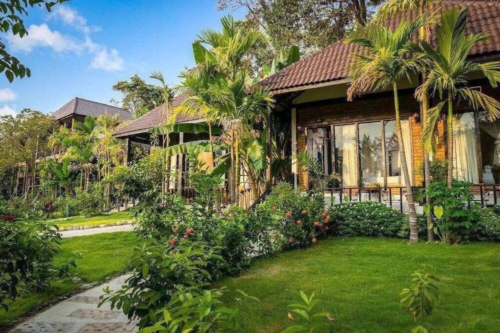 Habitación doble De lujo con balcón y con vista al océano Koh Rong Hill Beach Resort
