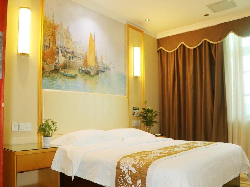 Business room GreenTree Inn Guangzhou Chimelong Paradise Yuangang Metro Station Hotel