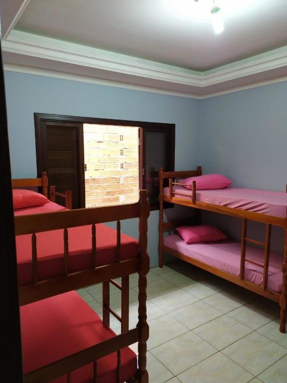 Кровать в общем номере iUP HOUSE Hostel