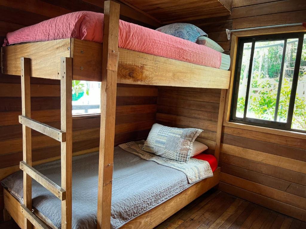 Кровать в общем номере Casa Tranquilo Hostel
