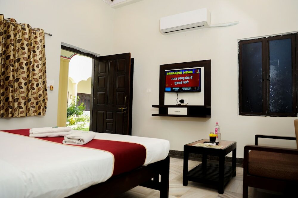 Deluxe Doppel Zimmer mit Gartenblick Hotel Mewad Haveli Pushkar