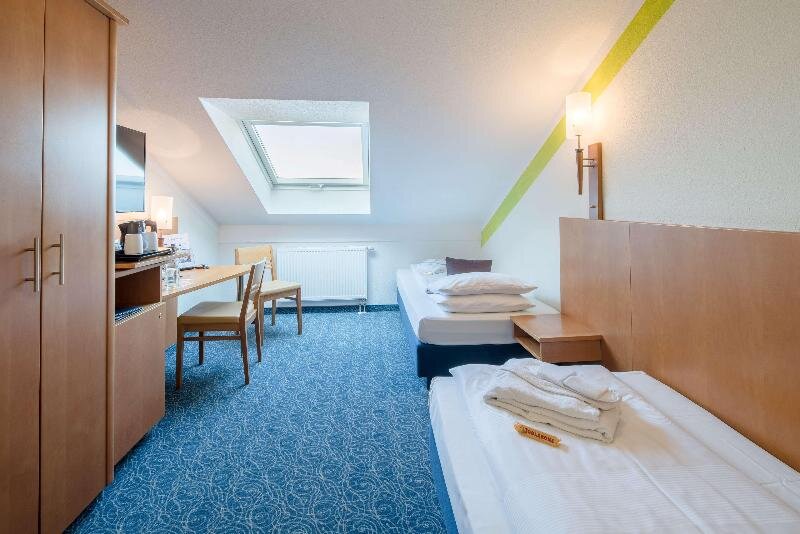 Standard Doppel Zimmer mit Balkon Best Western Hotel Muenchen Airport