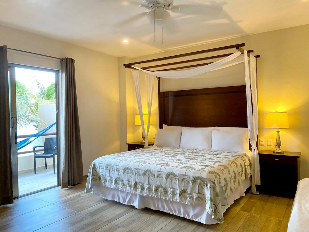 Standard Zimmer mit Balkon und mit eingeschränktem Meerblick Hotel Playa La Media Luna