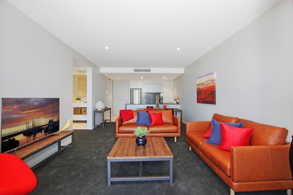 Apartment 1 Schlafzimmer mit Balkon Accommodate Canberra - The Pier
