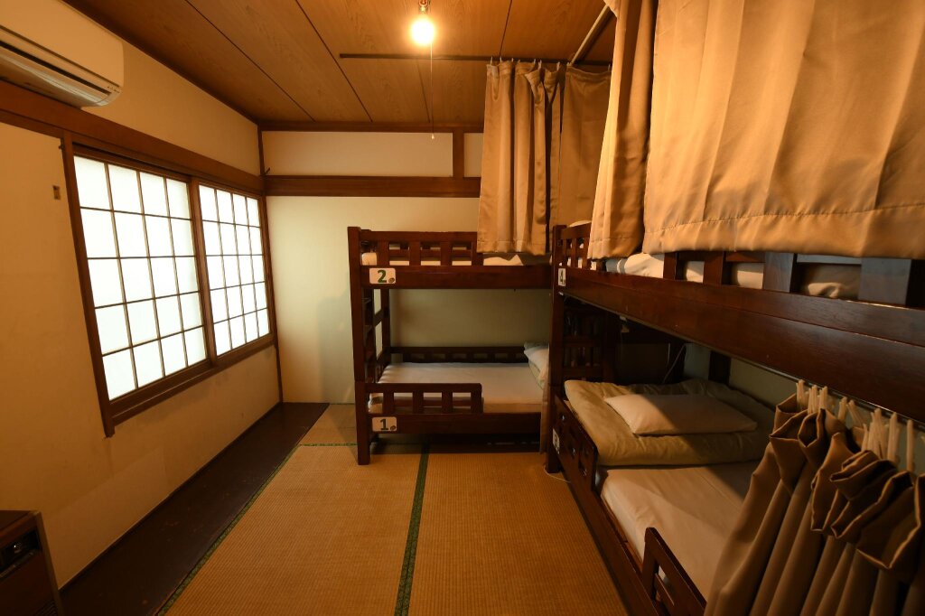 Bed in Dorm Onsenyado Hamayu Nagi