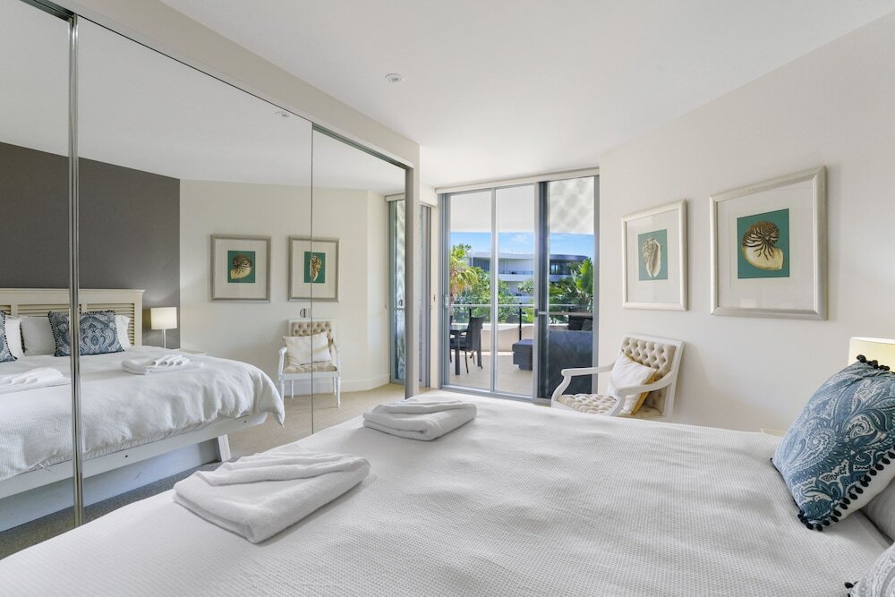 Номер Deluxe с 3 комнатами с балконом Cotton Beach Resort - Tweed Coast Holidays ®