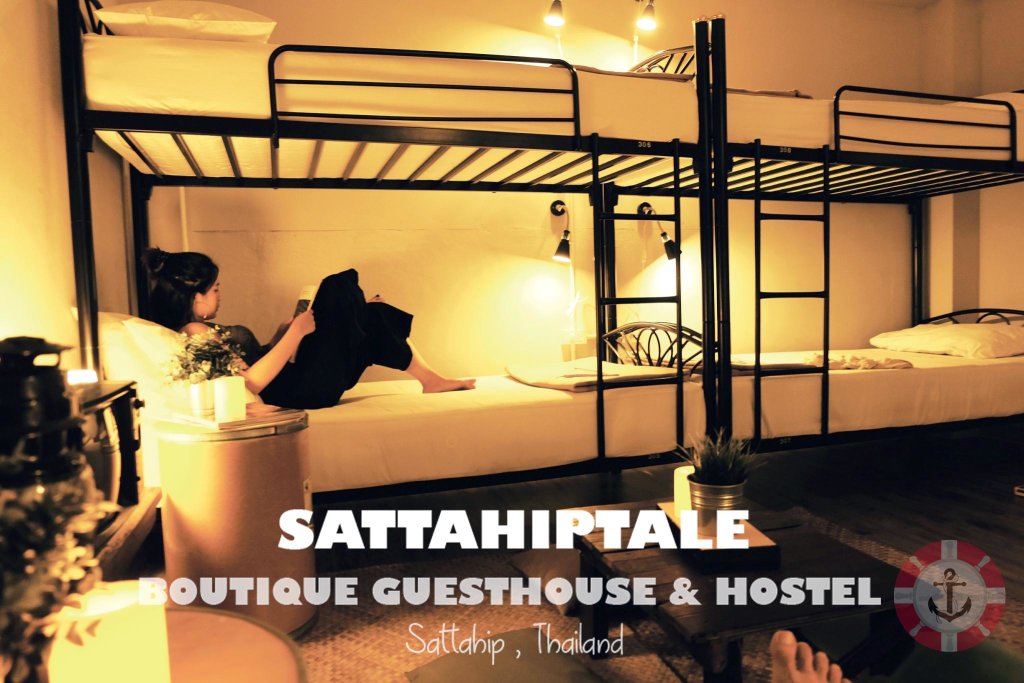 Bett im Wohnheim Sattahiptale Boutique Guesthouse & Hostel