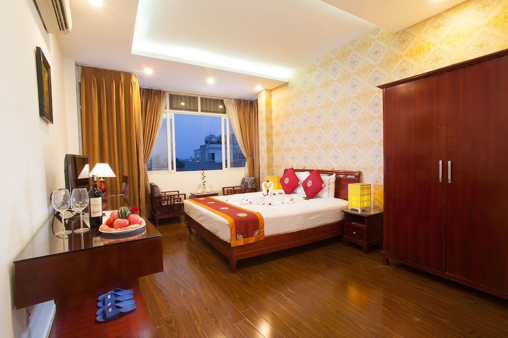 Люкс c 1 комнатой с видом на город Hanoi Luxury Hotel
