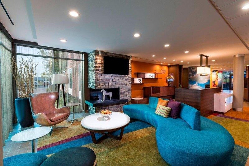 Кровать в общем номере Fairfield Inn & Suites by Marriott Dallas Waxahachie