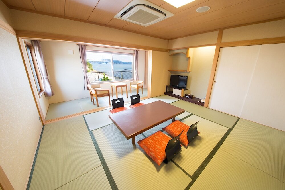 Standard chambre Vue sur l'océan Naruto Kaigetsu Bettei Taimaru Kaigetsu
