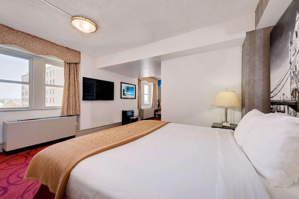 Двухместный люкс c 1 комнатой с видом на океан Madison Hotel Boardwalk