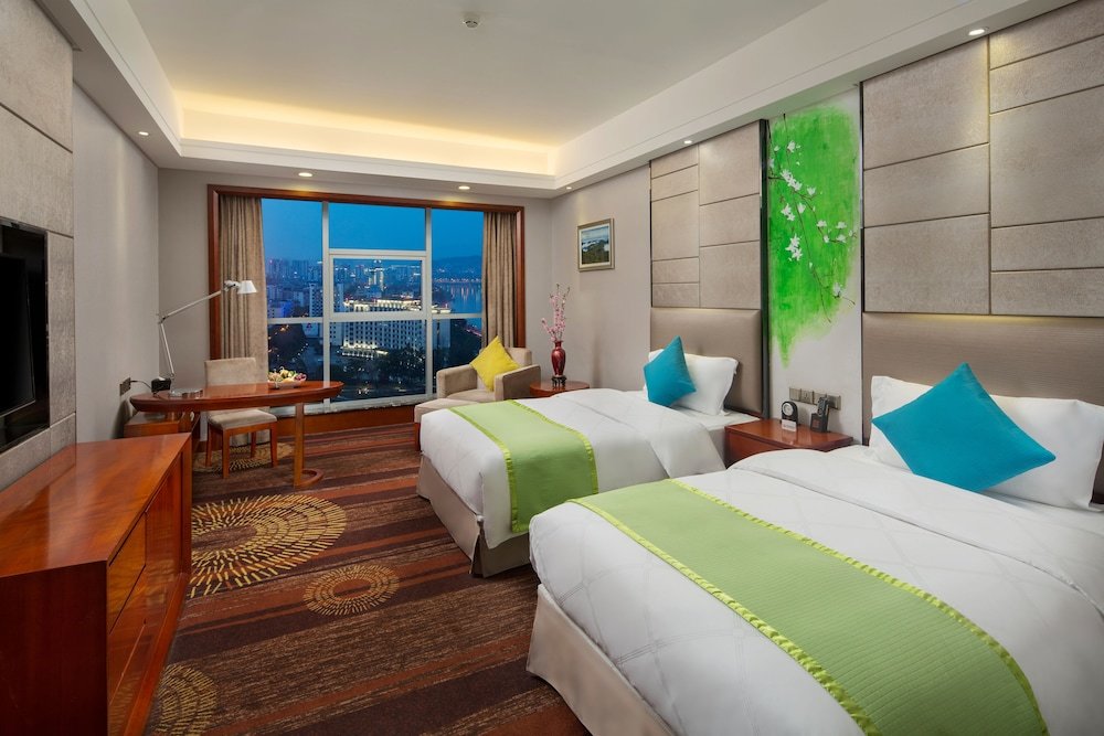 Habitación doble Premium Zhangjiajie Huatian Hotel