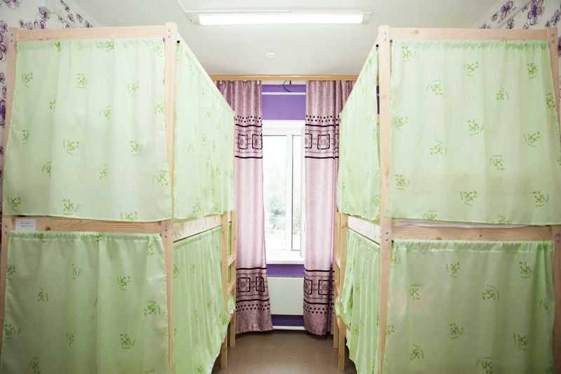 Кровать в общем номере Хостел Рус - Якутск