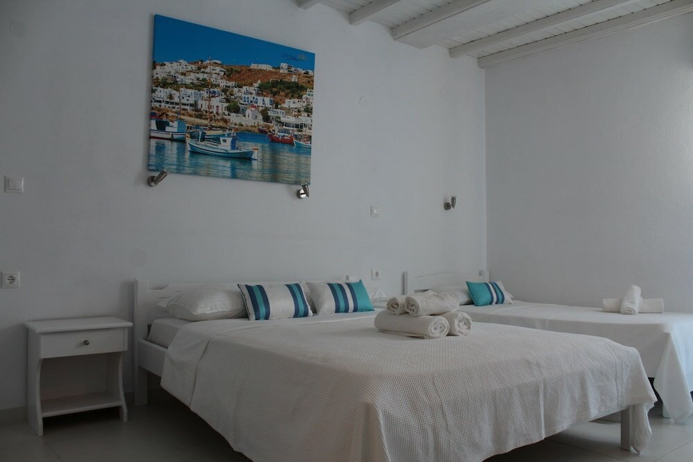 Standard Dreier Zimmer mit Balkon und mit Meerblick Stelios View Mykonos Town