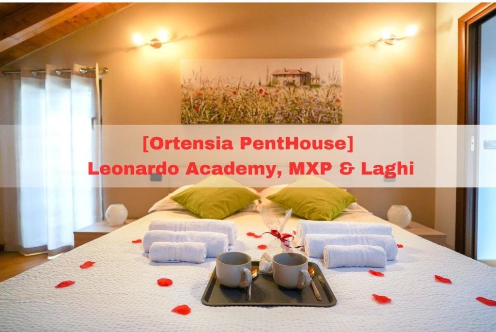 Appartement [Ortensia PentHouse] Leonardo Academy, MXP & Laghi